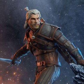 Geralt The Witcher 3 Wild Hunt Statue by Sideshow Collectibles